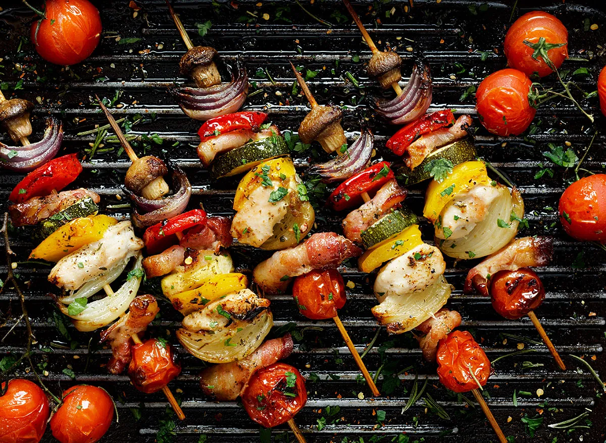 grilled skewers