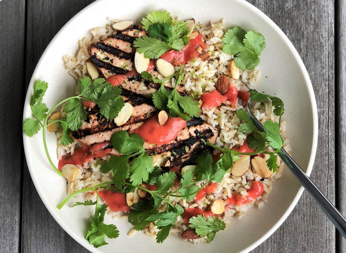 grilled tofu steak