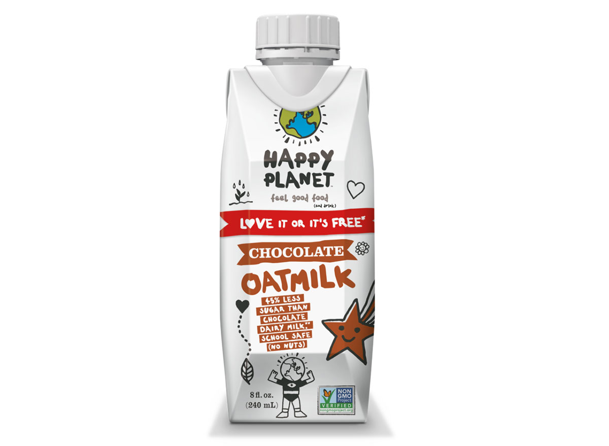 happy planet chocolate oat milk
