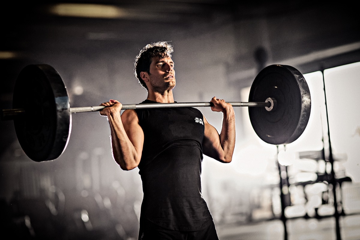 Henry Cavill weights