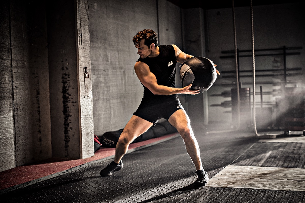 Henry Cavill workout