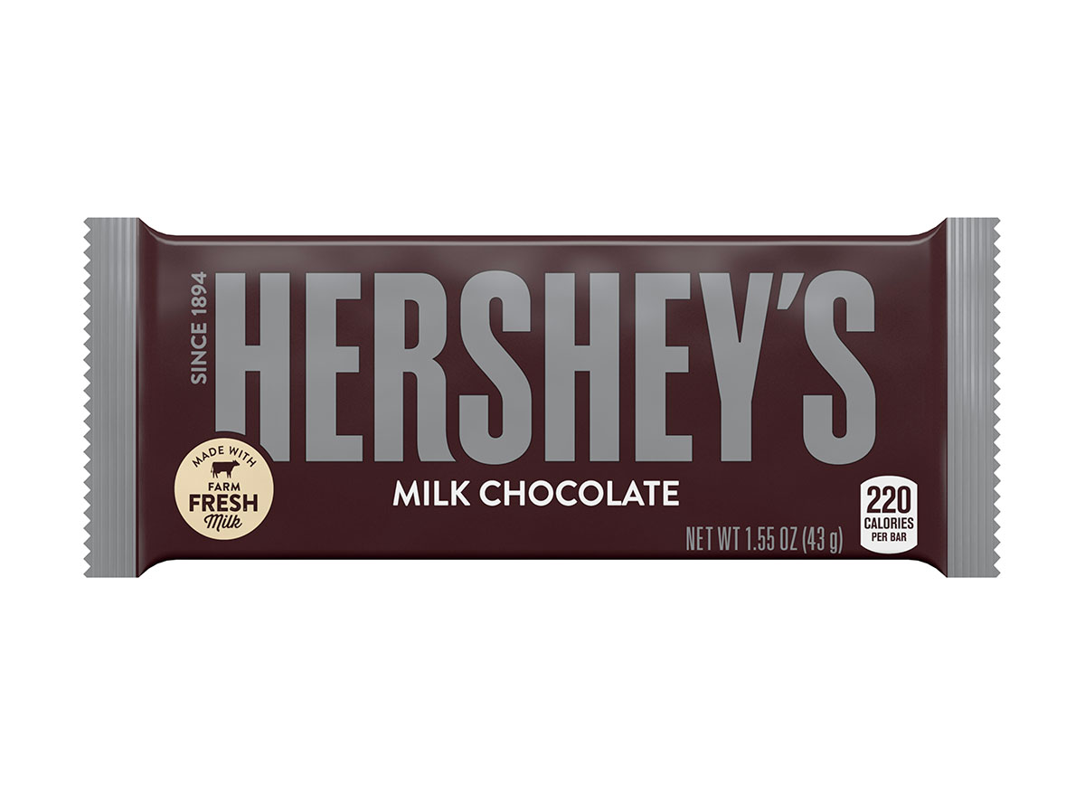 hersheys milk chocolate bar