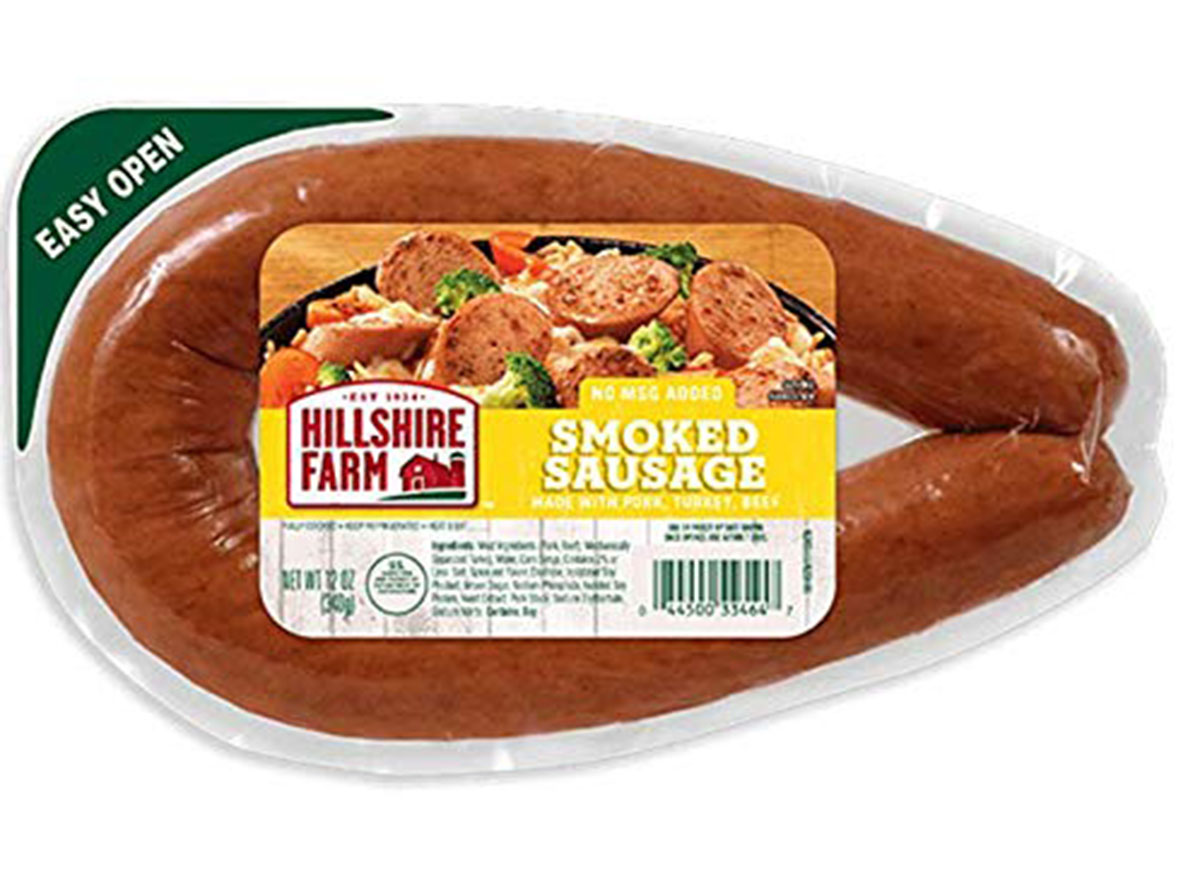 hillshire farm smoked sausage