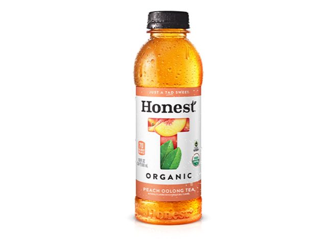 honest tea organic peach oolong