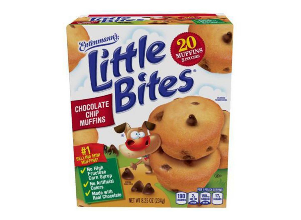 small bites chocolate chip muffins