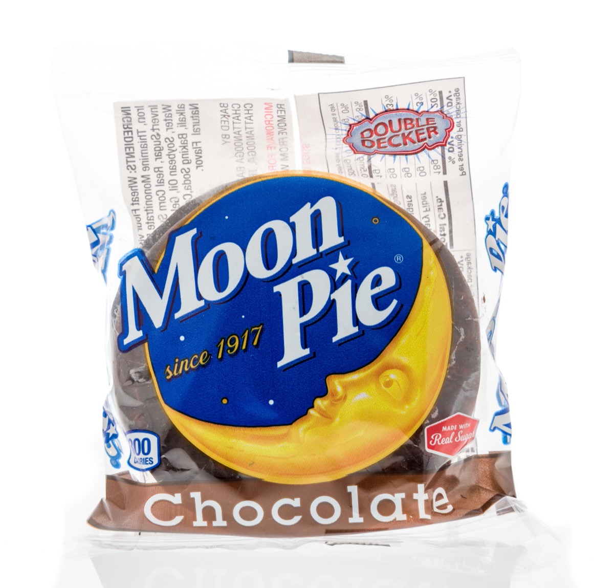moon pie in plastic wrapper