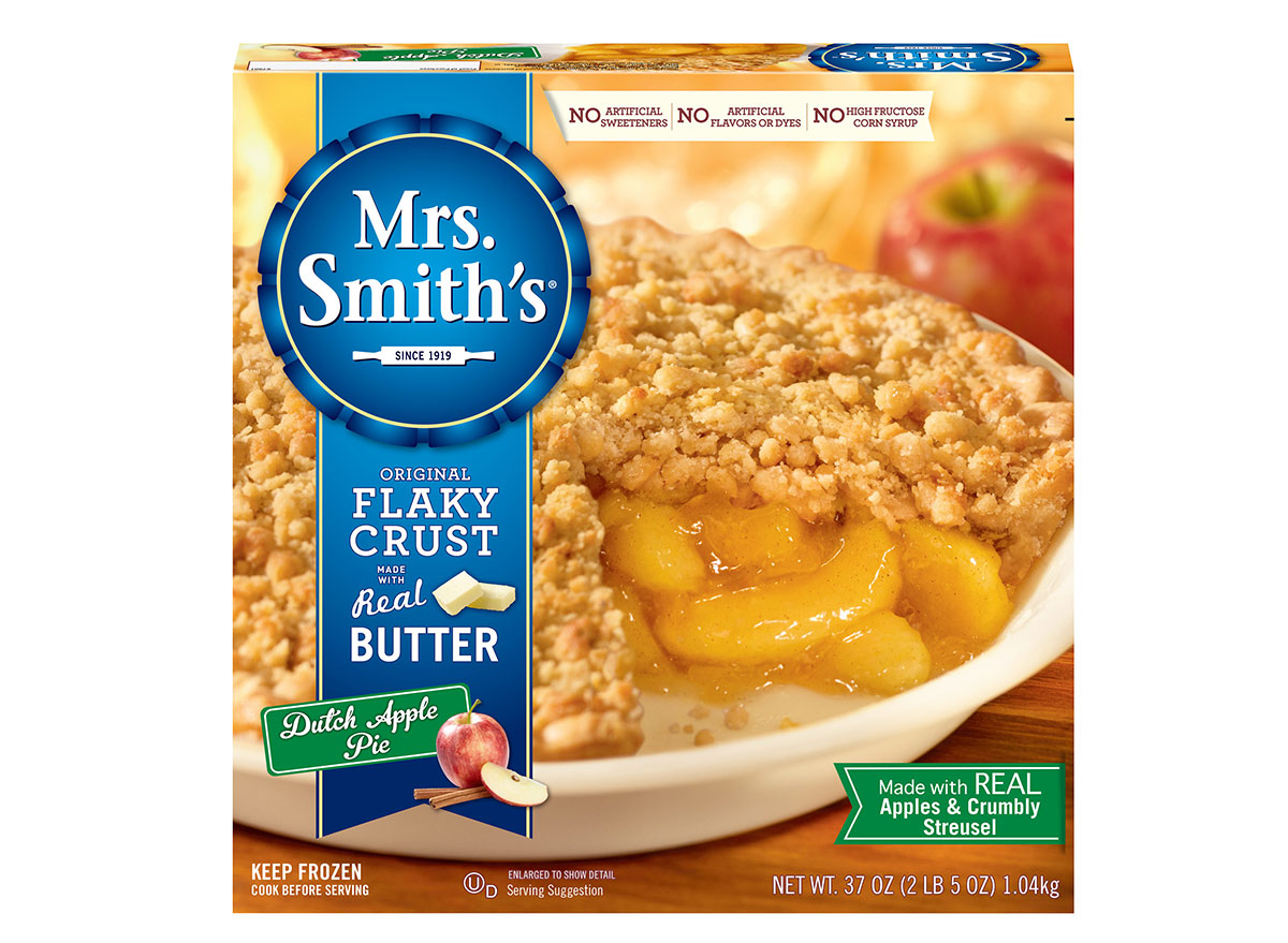 mrs smiths original flaky crust dutch apple pie