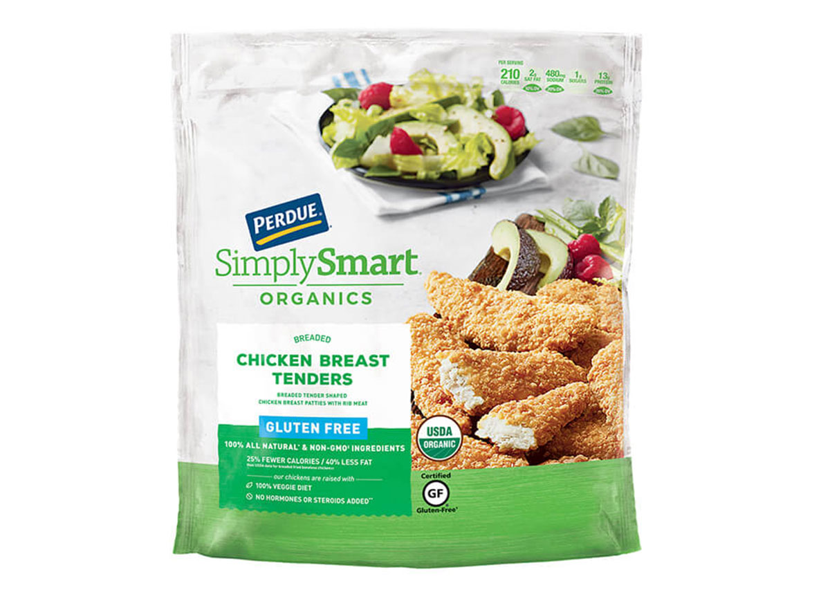 perdue simply smart organics gluten free breaded chicken strips