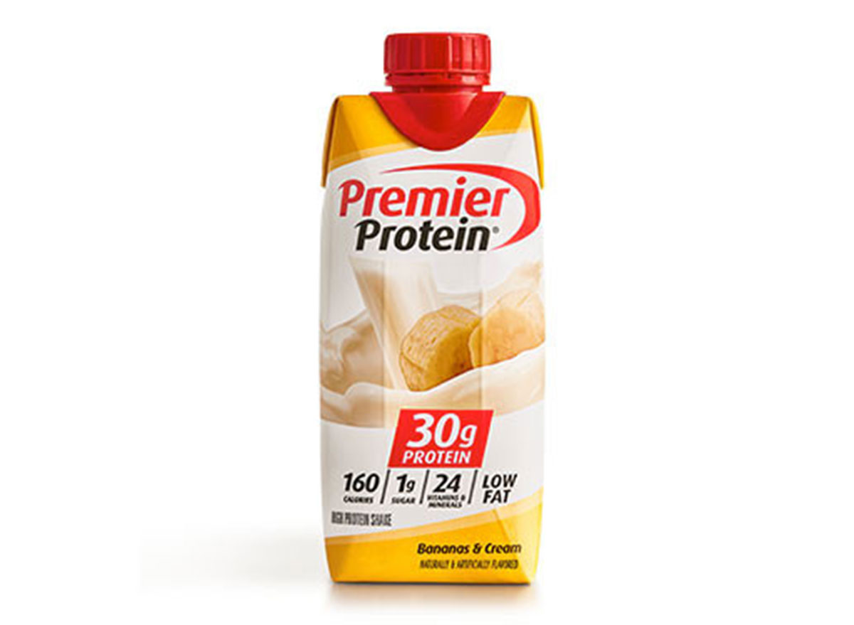 premier protein shake bananas cream