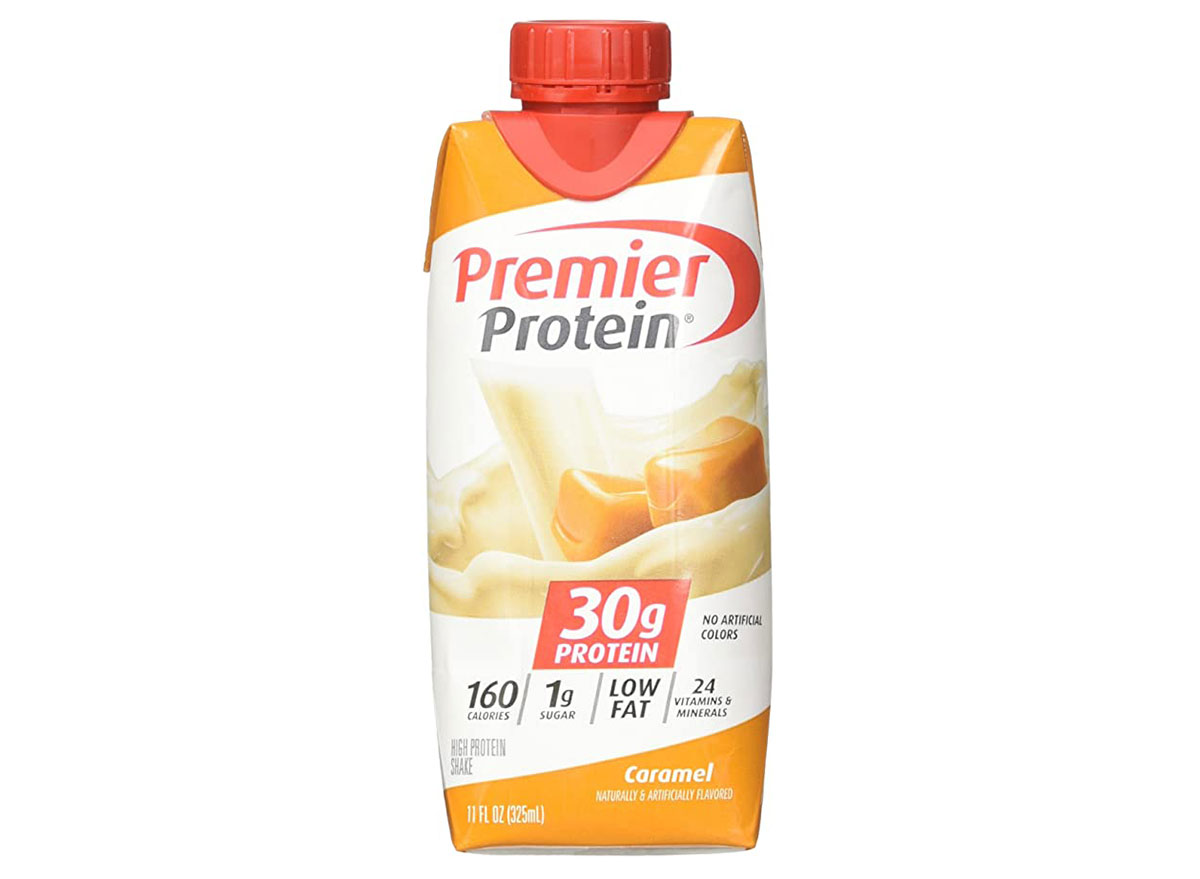 premier protein shake caramel