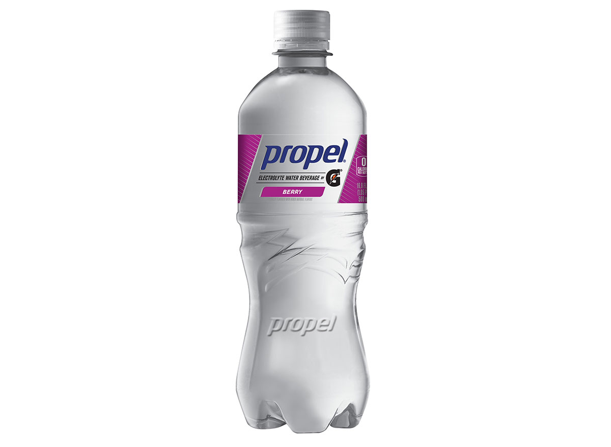 propel flavored water electrolytes berry