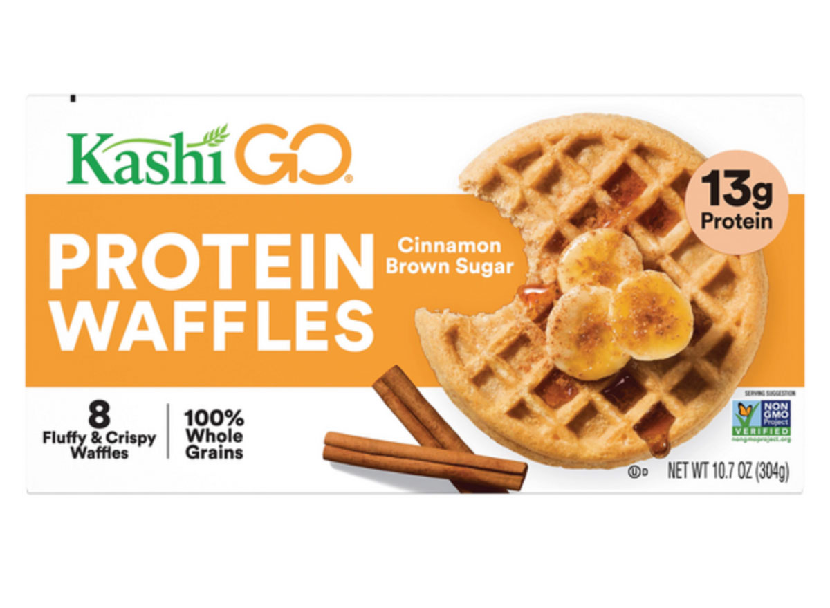 protein go protein waffles cinnamon brown sugar