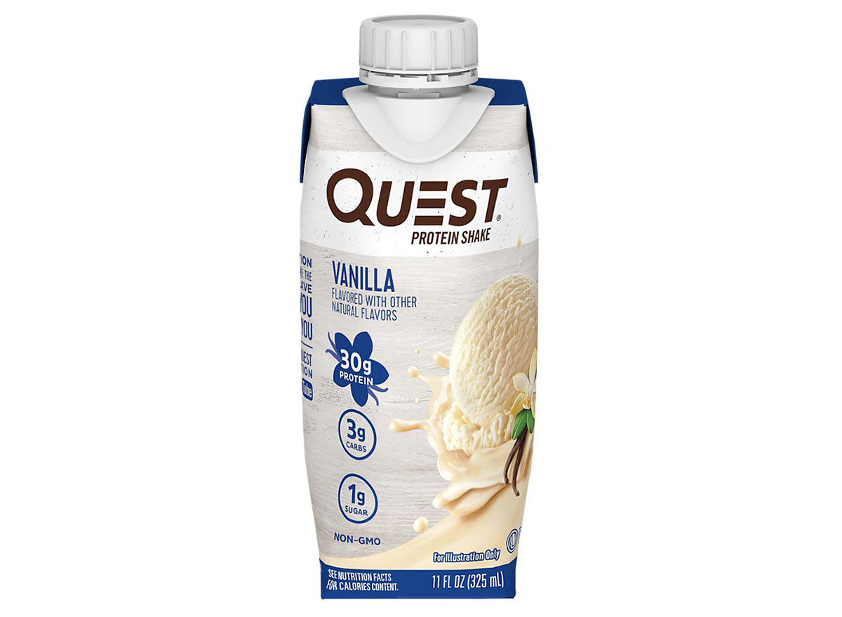 quest protein shake vanilla