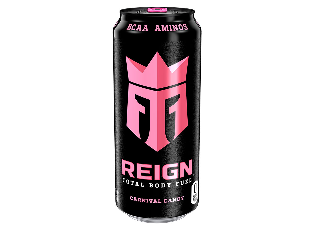 reign total body fuel energy drink carnival candy