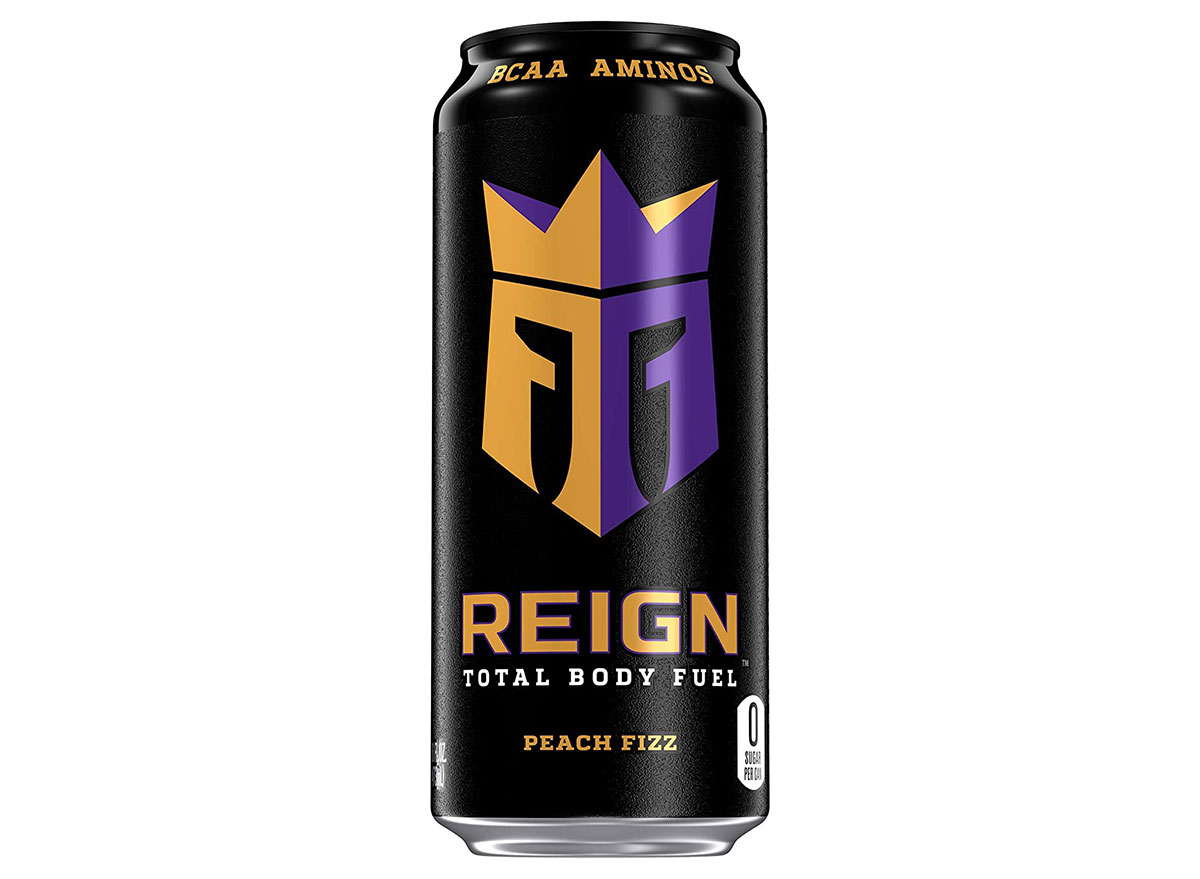 reign total body fuel energy drink peach fizz