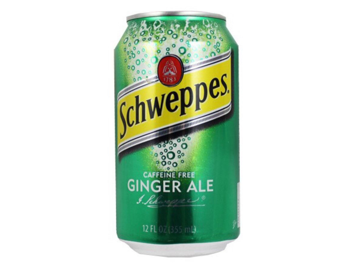 schweppes ginger ale