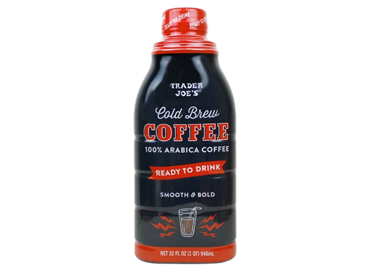 Trader Joe's Cold Brew Coffee Ready To Drink 