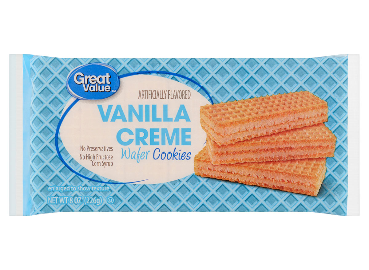 vanilla creme wafer cookies