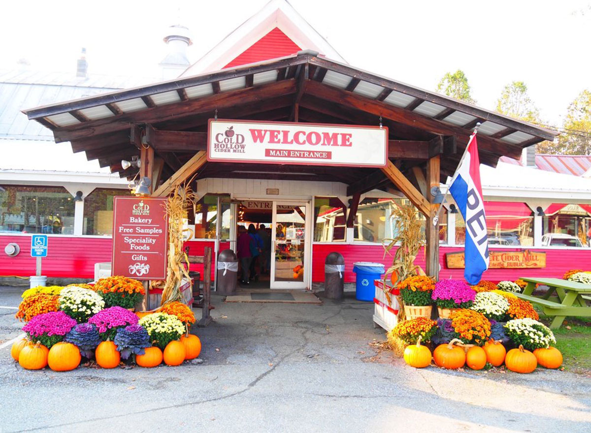 vermont cold hollow cider mill