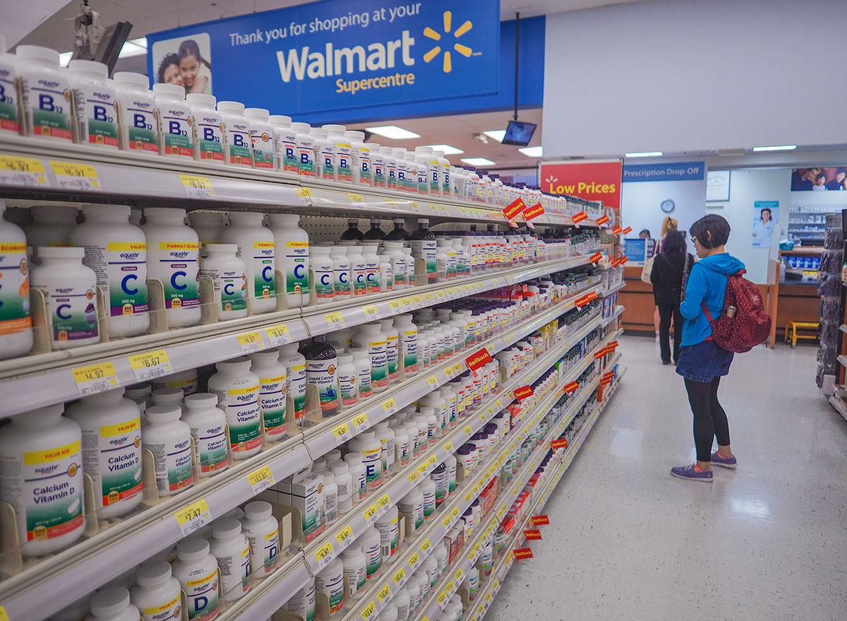 Best Supplements to Buy at Walmart, Say Experts — Eat This Not That
