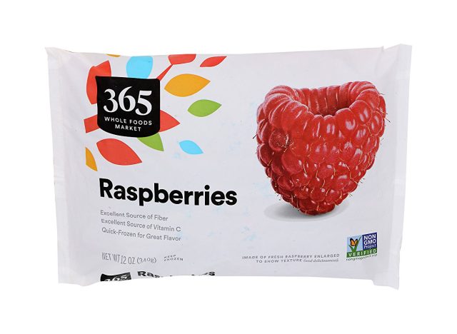 whole foods frozen raspberries