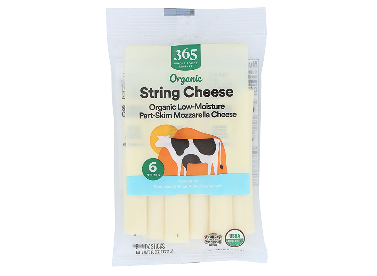 whole foods organic string cheese