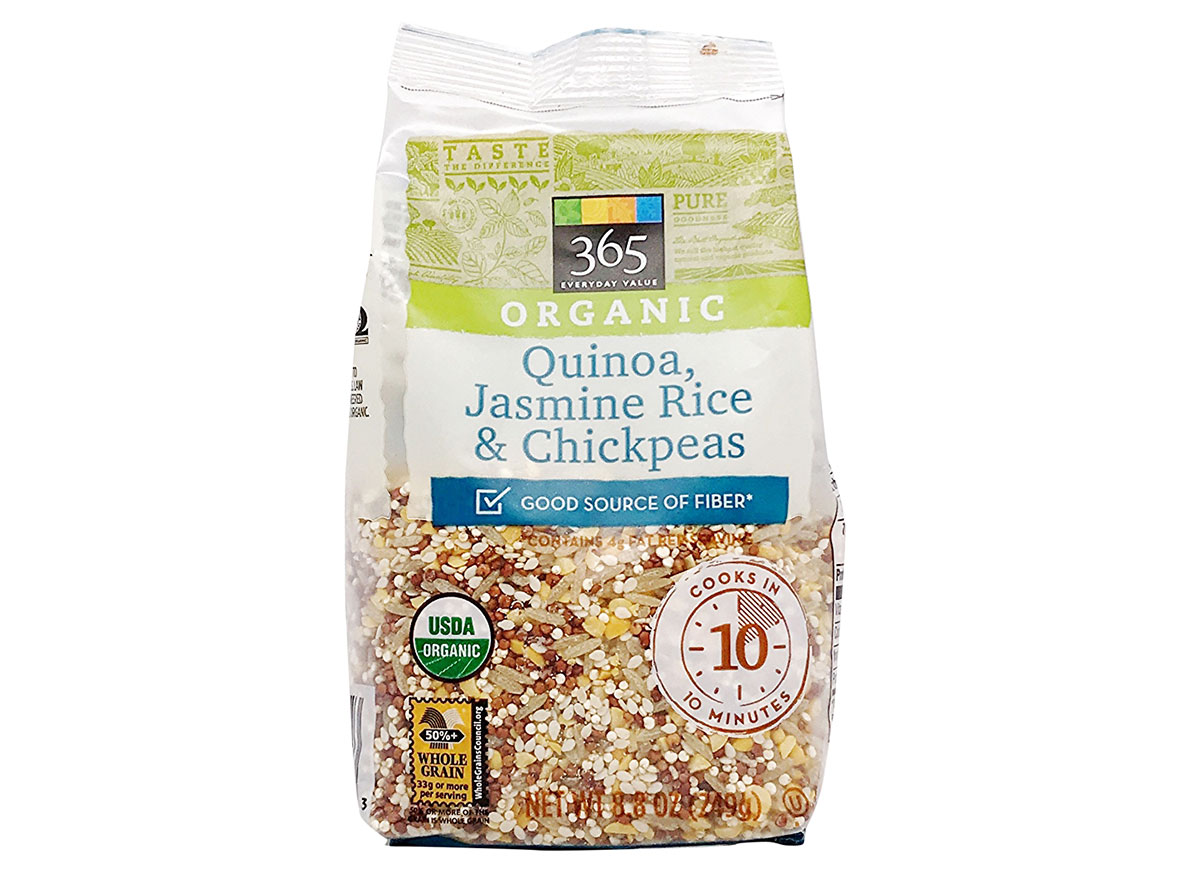 whole foods quinoa rice chickpea blend