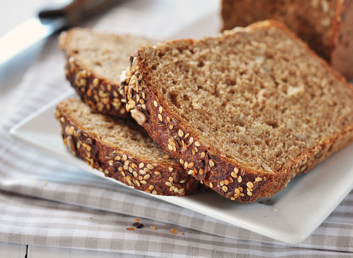 whole wheat bread slices