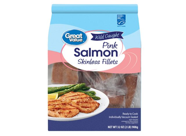 wild caught pink salmon skinelss fillets