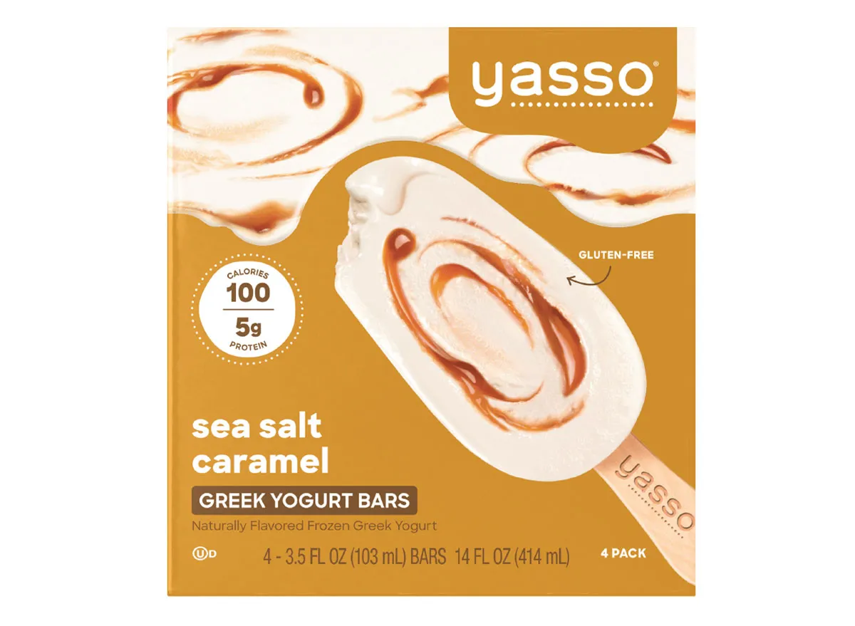 yasso greek yogurt bars sea salt caramel