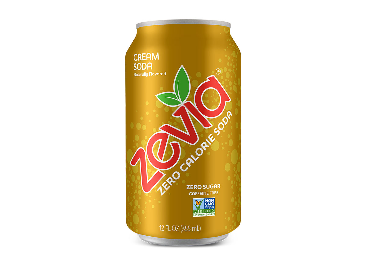 zevia soda zero calorie cream