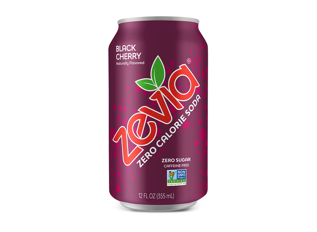 zevia zero calorie soda black cherry