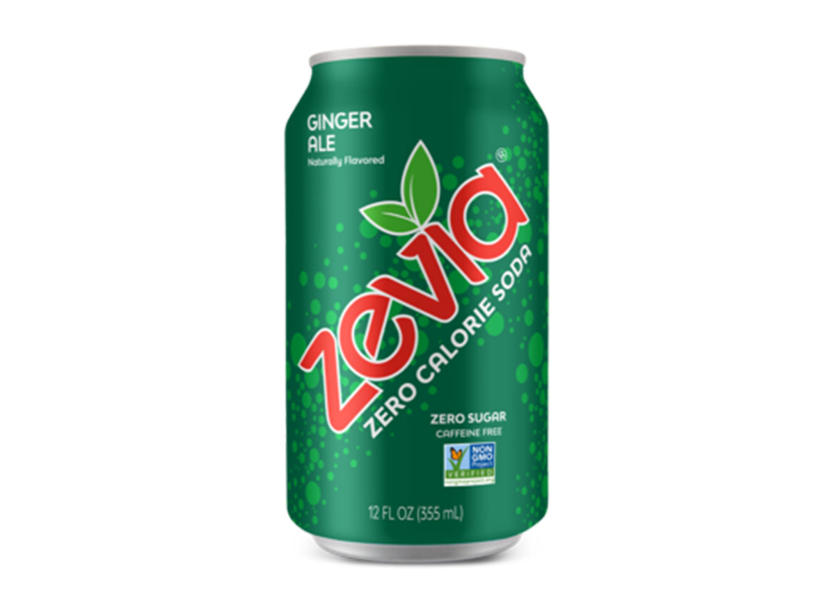 zevia zero calories soda ginger ale