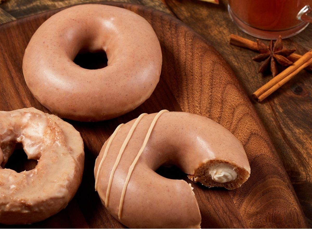 krispy kreme apple cider donuts