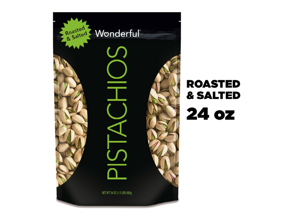 Wonderful Roasted & Salted Pistachios Walmart