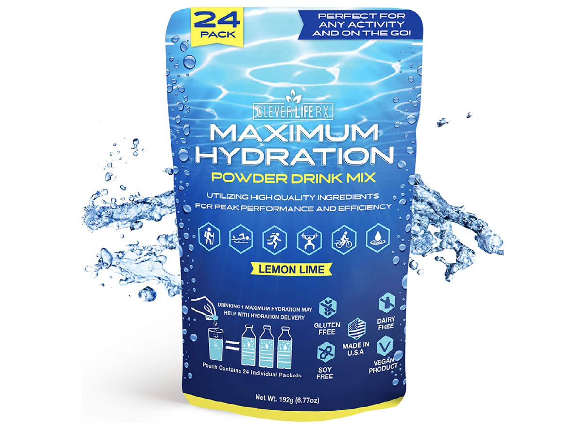 Clever Life Rx Maximum Hydration Drink Mix, Lemon Lime Walmart