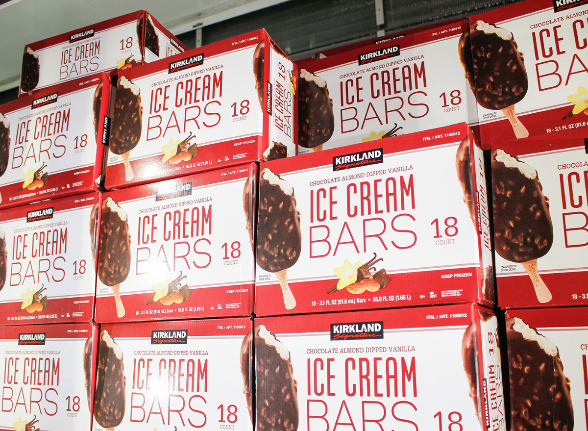 Costco ice cream bar
