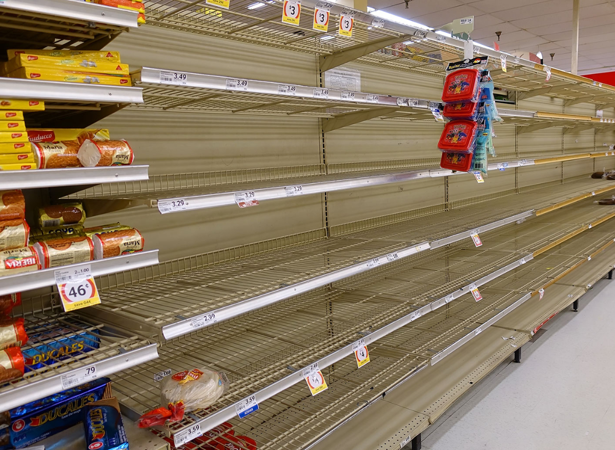 grocery shortage