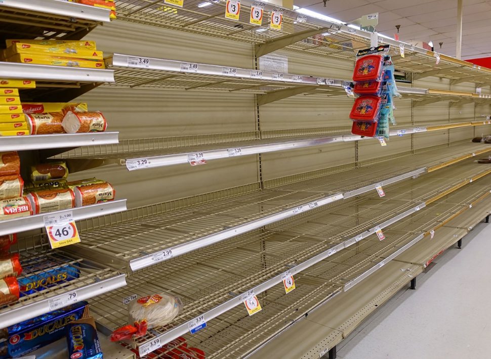 Shoppers Are Noticing These 9 Shortages at Their Local Grocery Stores