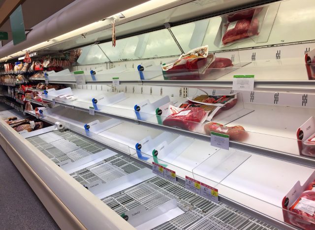 meat shortage