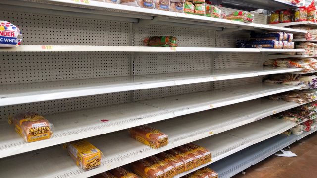 bread shortage