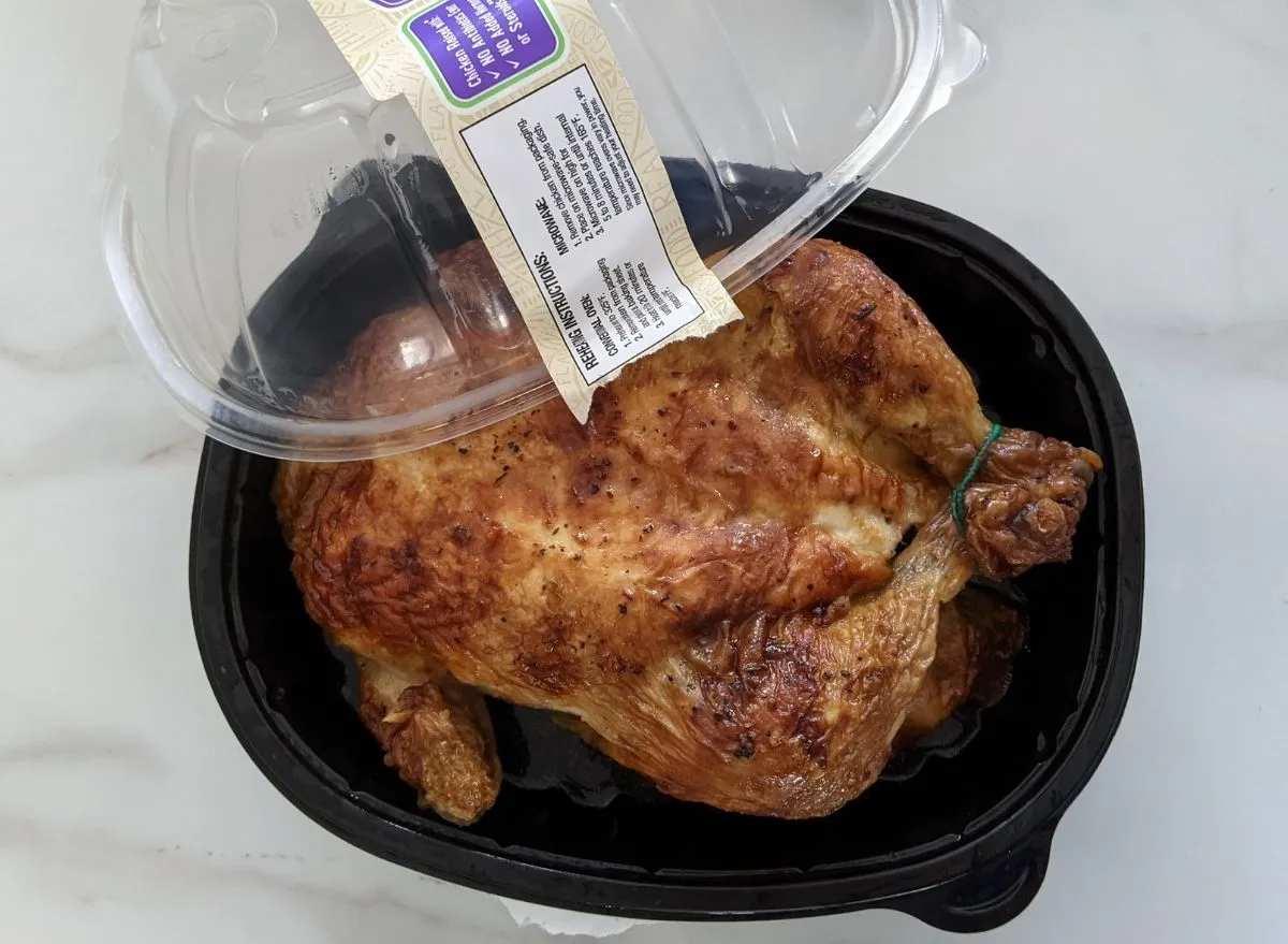 Organic Plain Rotisserie Chicken at Whole Foods Market