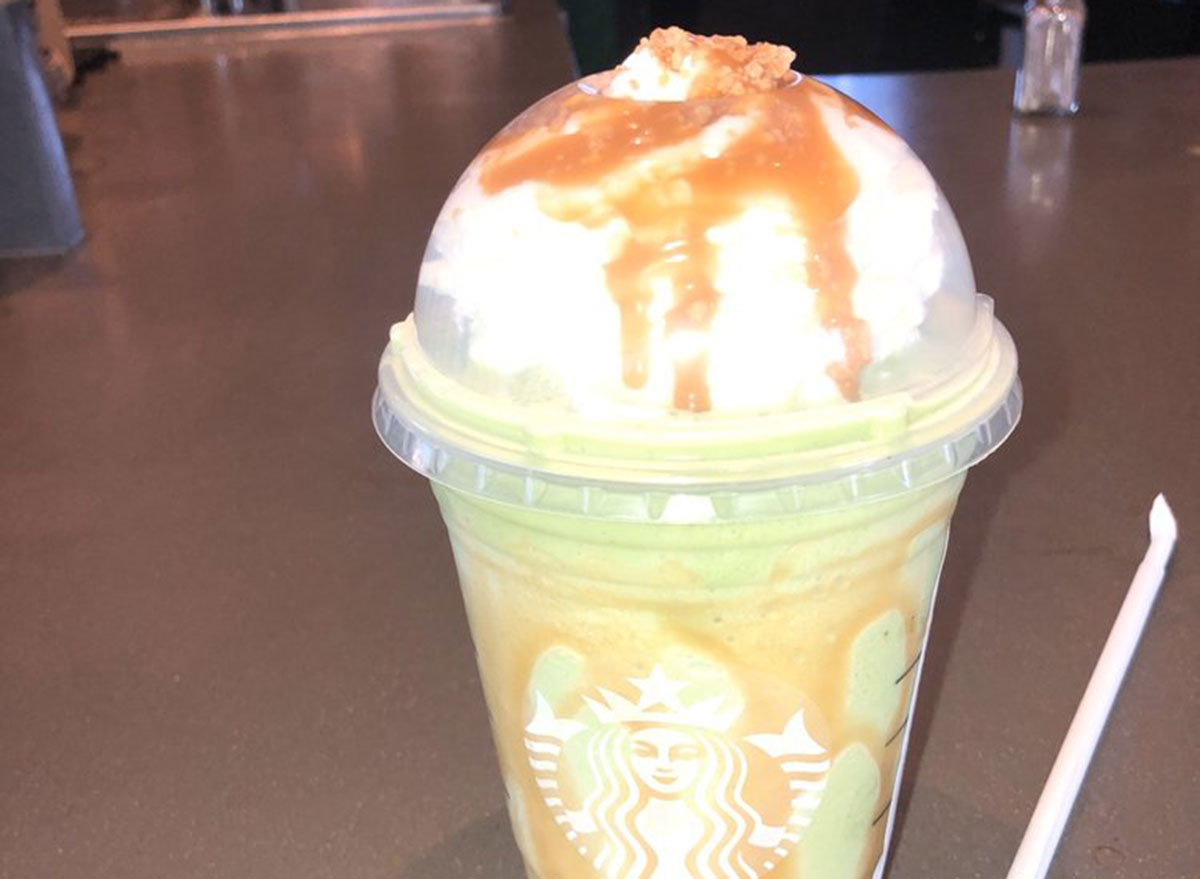 baby yoda frappuccino