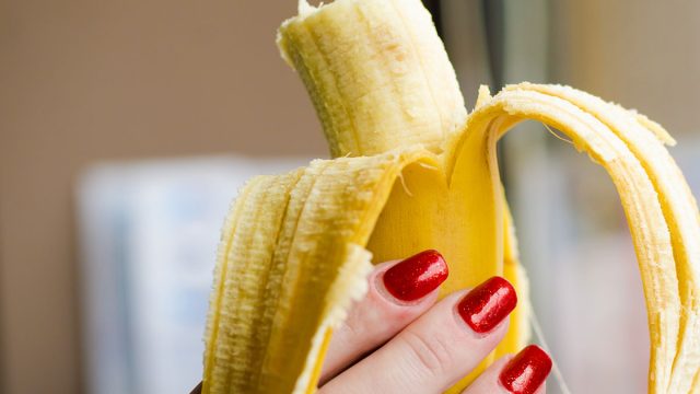 banana in hand