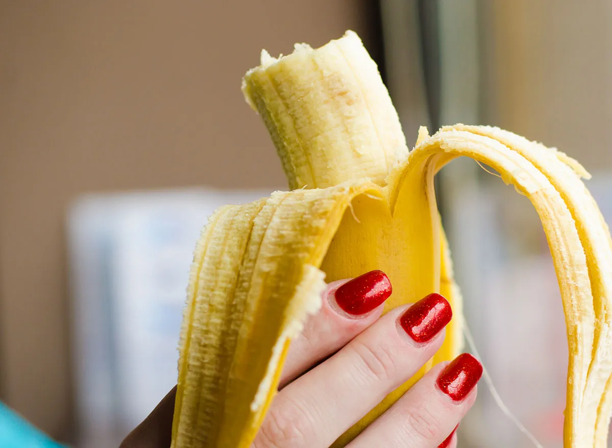 banana na mão
