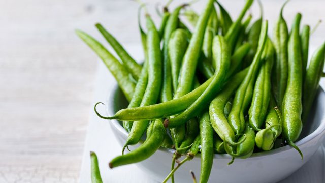 bowl green beans