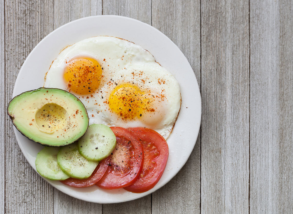 breakfast plate