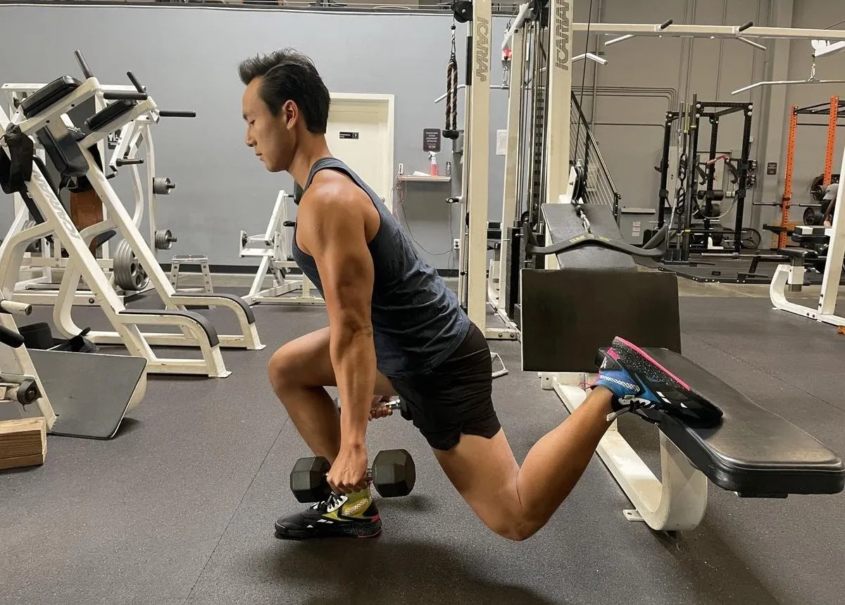 bulgarian split squat