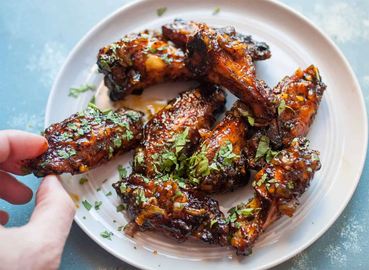 chile coffee sticky wings