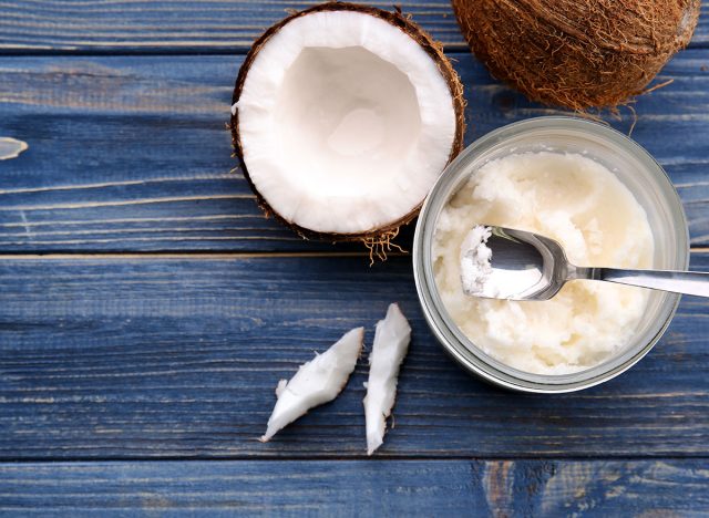 coconut oil, cooking with coconut oil, concept of best weight loss tips